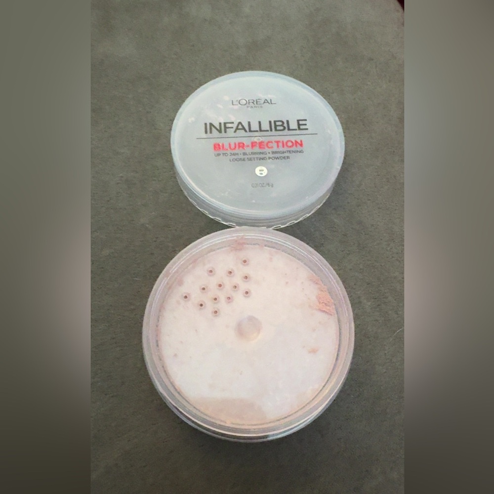 L'Oreal Medium Deep Pink Setting Powder - Picture 2 of 3